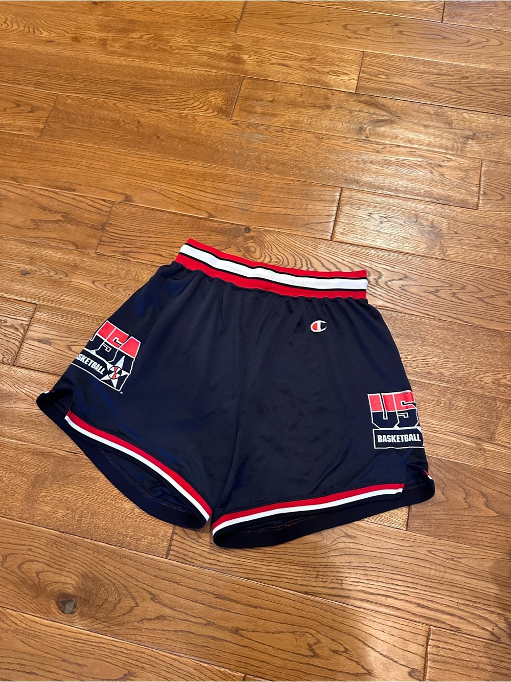 Vintage usa basketball champion brand shorts made in usa